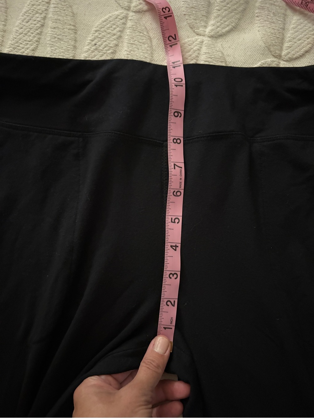 Soma Black Wide-Leg Lounge Pants with Pockets. Size M. Modal. The perfect pant. - Picture 8 of 9